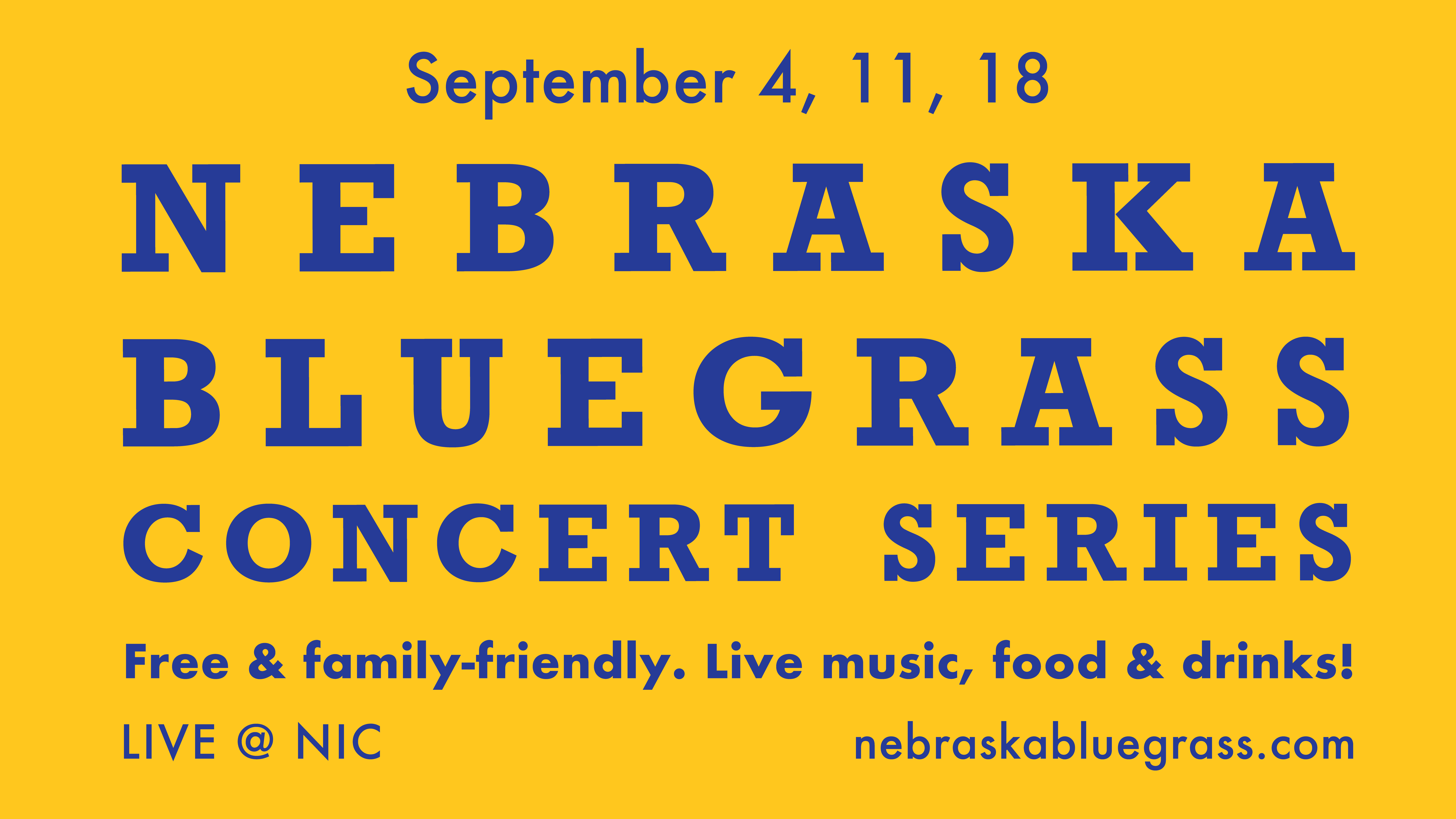 Nebraska Bluegrass Concert Series 