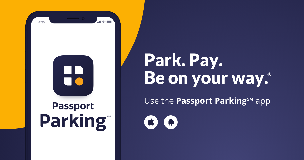 The Passport Parking app will be used to pay for parking in NIC's paved lot north of Transformation Drive.