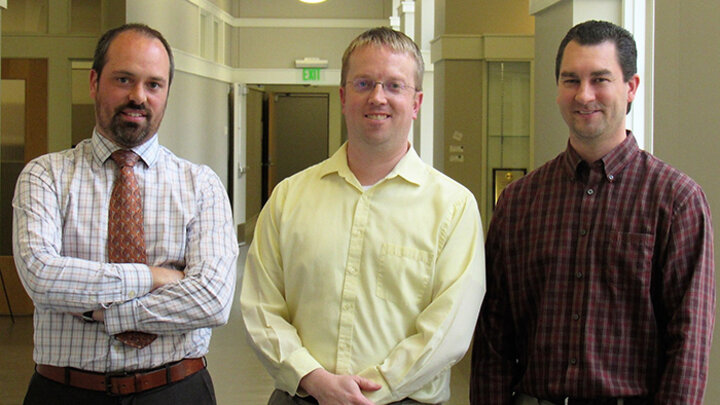 Joel Brehm â Director of User Experience & Design, Timothy Savage â Managing Director, Shane Kimbrough â Director of Client Services