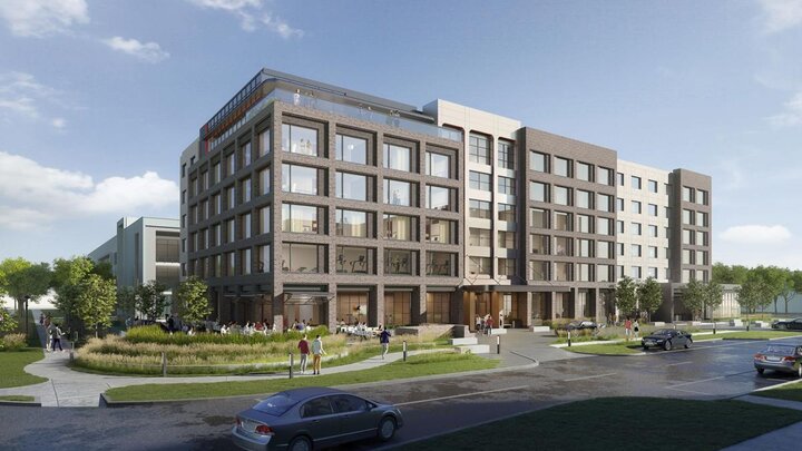 Work has begun on a six-story hotel at Nebraska Innovation Campus that's expected to open sometime in fall 2021.