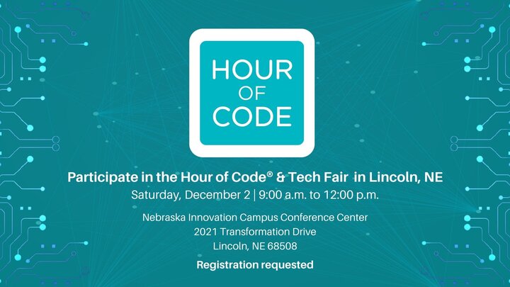 Lincoln Hour of Code & Tech Fair Event | Saturday, Dec. 2 from 9 a.m. to noon