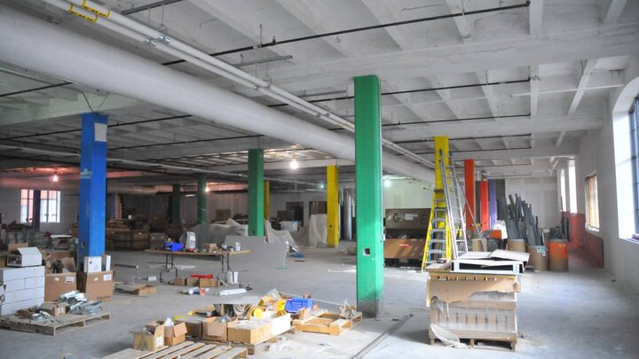 The first floor of the Innovation Commons building will be home to the Nebraska Innovation Studio. The studio will be a makerspace designed to encourage interactions between students during creative and building processes.