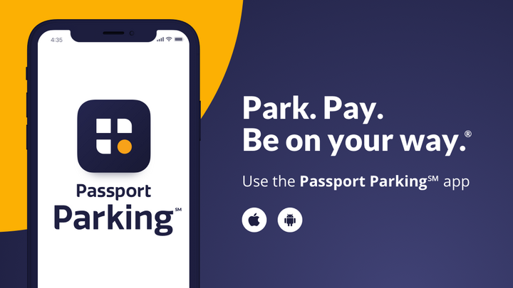 The Passport Parking app will be used to pay for parking in NIC's paved lot north of Transformation Drive.