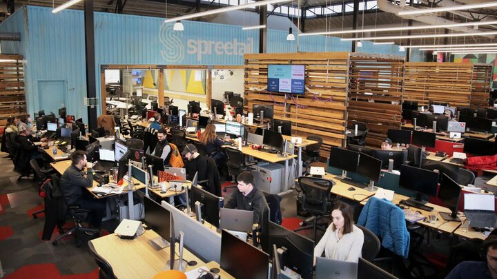 A view of Spreetail's headquarters in Lincoln at Nebraska Innovation Campus.