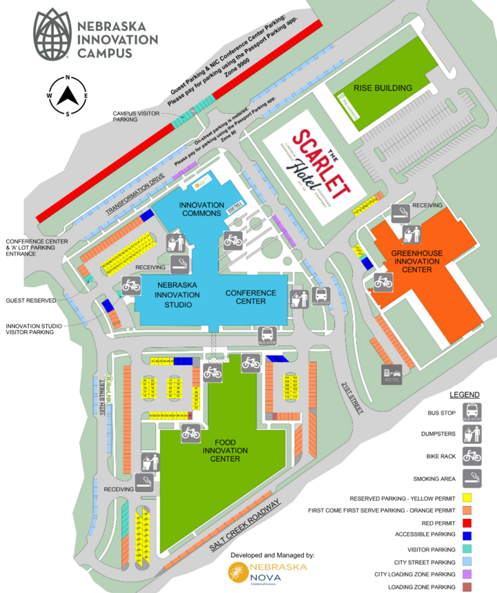 map of innovation campus