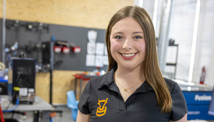 "One of the biggest things I've gained is the ability to ask questions with no barriers. I previously had a membership to work on this project, but I made very little progress because I was scared to ask questions." - Brooke Bode, NIS Robotics Fellow